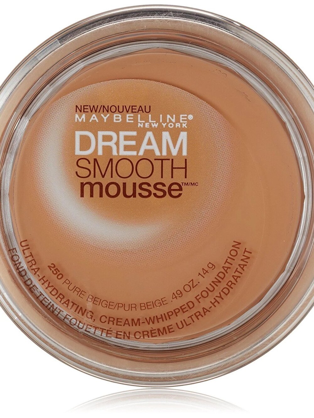 Maybelline Dream Smooth Mousse Foundation 250 PURE BEIGE- NEW SEALED